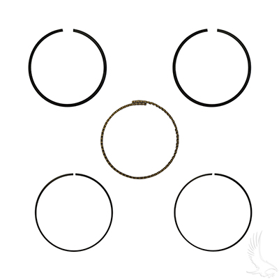 Piston Ring Set, +.50mm, Club Car Gas 96+ FE350
