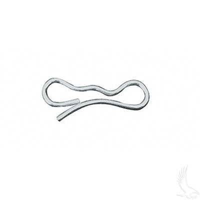 Clip, BAG OF 10, Clevis Pin Bow Tie, Club Car Tempo, Precedent 04+