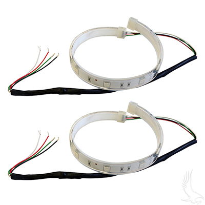 Flexible LED Light Strips, SET OF 2 12
