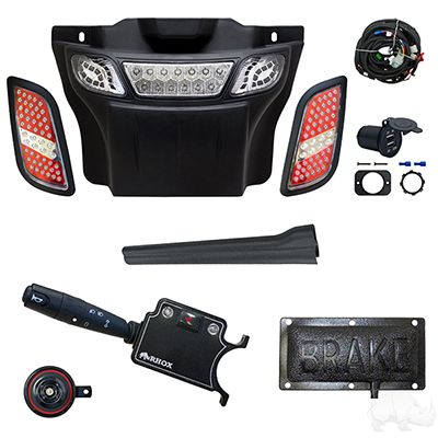 Build Your Own LED Light Bar Kit, E-Z-Go RXV 08-15 (Deluxe, Pedal Mount)