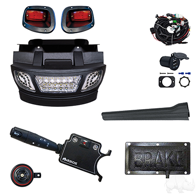 Build Your Own Light Bar Kit, E-Z-Go TXT 2014+ (Deluxe Pedal Mount)