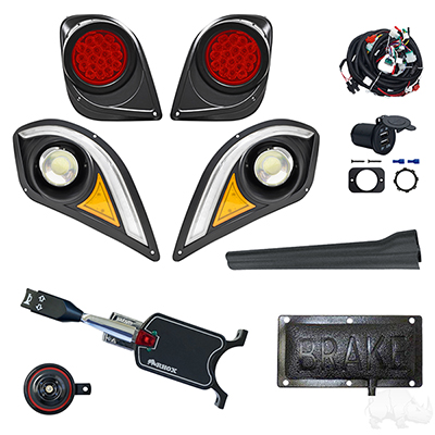 BYO LED Light Kit w/ RGBW LED Running Light, Yamaha Drive2 (Standard, Pedal Mount)