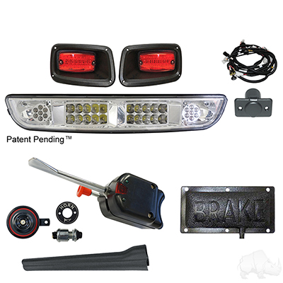 Build Your Own LED Light Bar Kit, E-Z-Go TXT 96-13 (Basic, Pedal Mount)