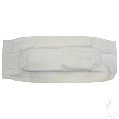 Seat Back Cover, White, E-Z-Go Commercial