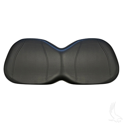 Seat Back Cushion, Black Club Car Tempo, Onward, Precedent 04+