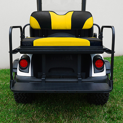 RHOX Rhino Seat Kit, Sport Black/Yellow, Yamaha Drive2