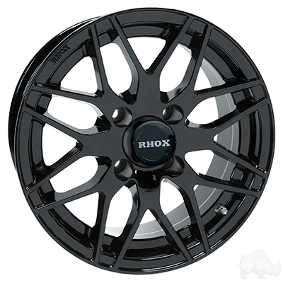 RHOX RX177, Black, 13x6 Centered