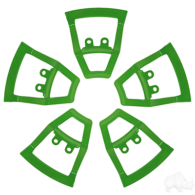 RHOX Color Wheel Inserts for RX388, BAG of 5, Lime Green