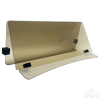 Windshield, Tinted 2 Piece, E-Z-Go Express Cowl w/ Standard Top & 3/4