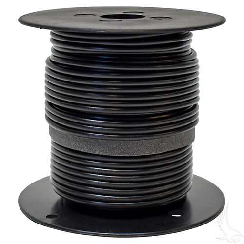 Primary Wire 100', Black, 16 Gauge