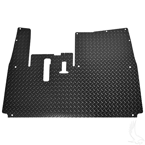 Floor Mat, Diamond Plate Rubber, Yamaha Drive2
