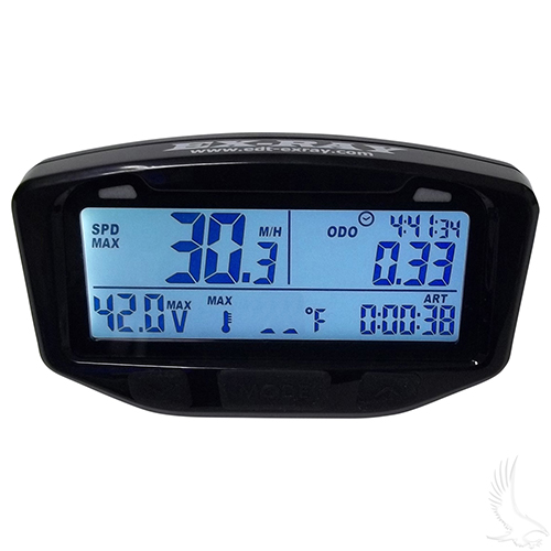 Speedometer, Multi Function, Universal, w/o Motor Temperature Sensor