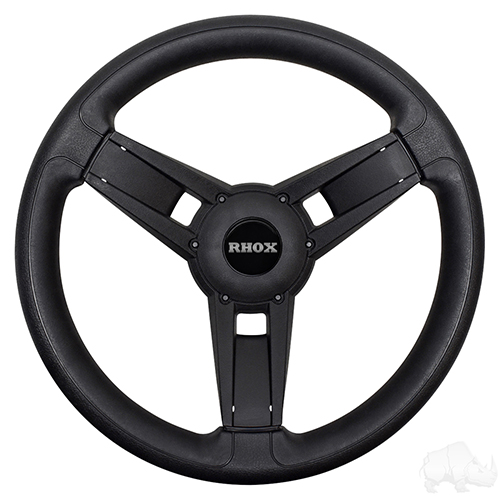 Giazza Steering Wheel, Black, Club Car Precedent Hub
