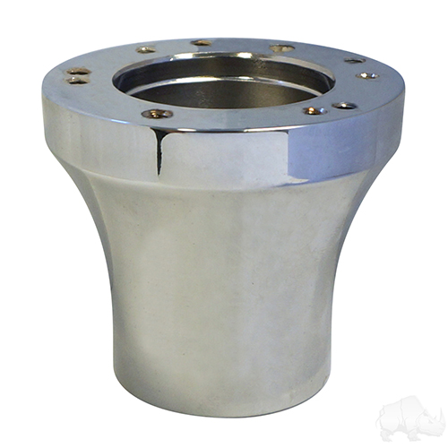 RHOX Steering Wheel Adapter, Chrome, E-Z-Go, Club Car DS Pre-1984