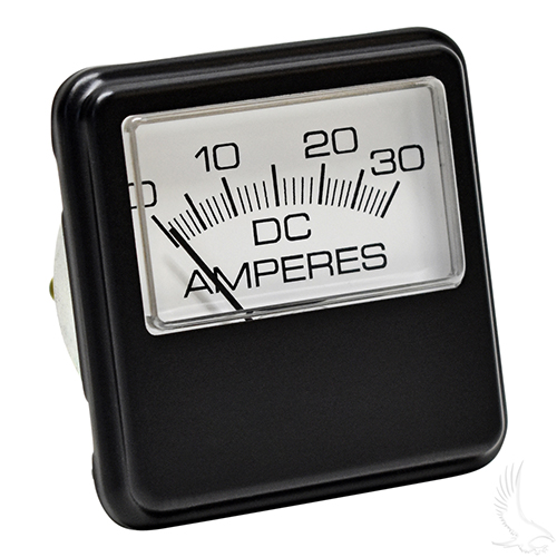 Ammeter, 30A, Square gauge - after 12/90