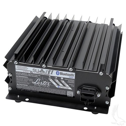 Battery Charger, Lester Summit Series High Frequency, 19.5A 24V-48V, Crowsfoot
