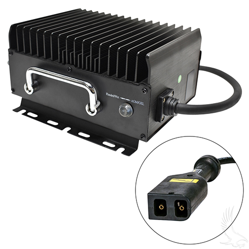 Admiral Advantage High Frequency Golf Car Charger, E-Z-Go Powerwise, 36 V 15 Amp