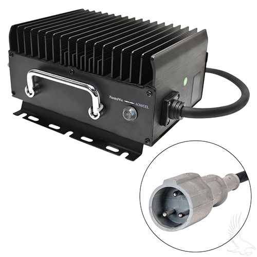 Admiral Advantage Plus High Frequency Golf Car Charger, Club Car, 48 V 15 Amp
