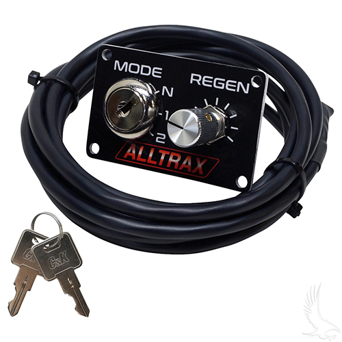 Dash Mount, On The Fly Controller, Mode & Regen w/ Key Switch, XCT Models