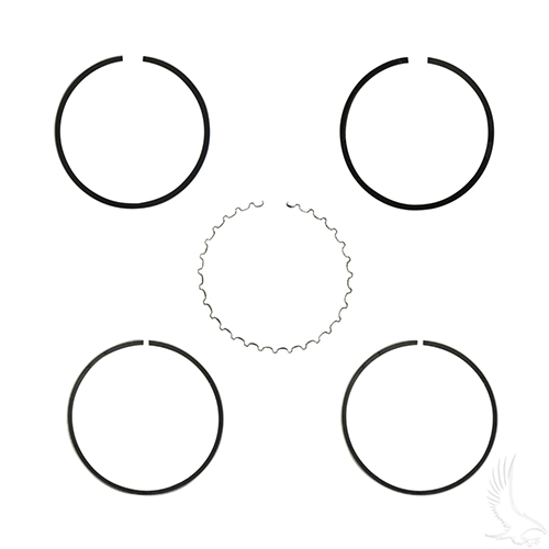 Piston Ring Set, .25mm oversized, E-Z-Go 4-cycle Gas 91+ 295cc only