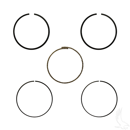 Piston Ring Set, +.50mm, Club Car Gas 96 FE350