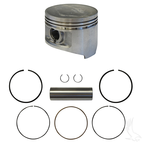Piston and Ring Assembly, Standard, Club Car DS, Precedent 92+