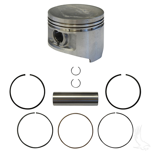 Piston and Ring Assembly, +.25mm, Club Car DS, Precedent 92+