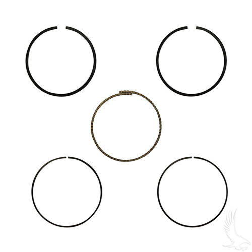 Piston Ring Set, +.25mm, E-Z-Go 4-cycle Gas 92+ 350cc