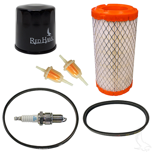 Deluxe Tune Up Kit, Club Car Precedent 4 Cycle w/Oil Filter