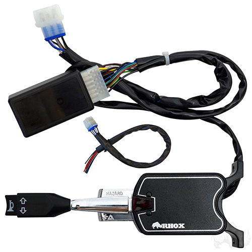 Turn Signal Switch with Horn Button, 7 Wire, 12-48V
