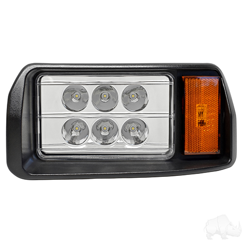 LED Headlight Assembly, Driver Side, Club Car DS 93+