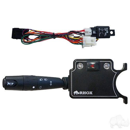 Turn Signal Assembly w/ Flasher, Horn button & Harness