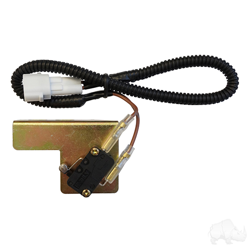 Brake Switch w/ Bracket, Plug & Play, E-Z-Go RXV Electric