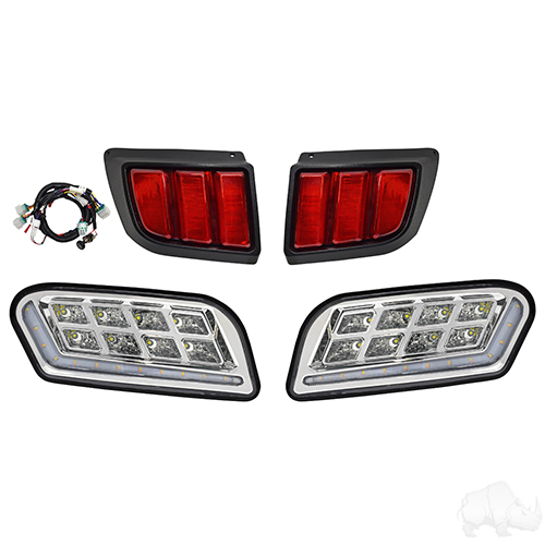 RHOX LED Light Kit w/ RGBW Accent Lights, Club Car Tempo 12-48V