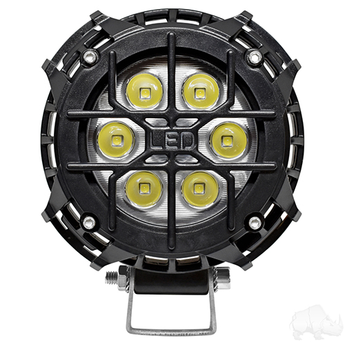 Utility Spotlight, LED, 4" 12V-30V 21W 2000 Lumen
