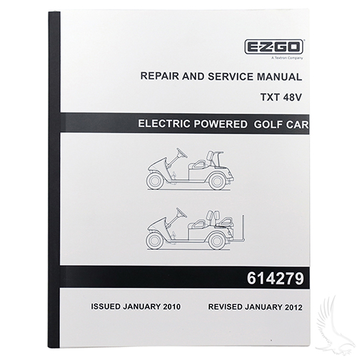Service Manual, E-Z-Go TXT Electric 48V