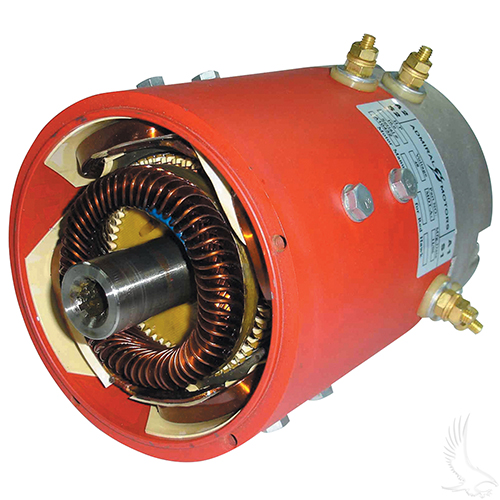 Motor, High Speed 10 Spline, Club Car IQ Regen