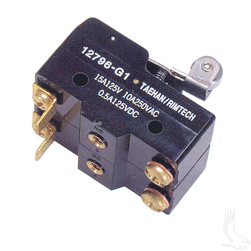 Micro Switch, double wide, E-Z-Go Marathon 89-94 w/ Solid State Controller