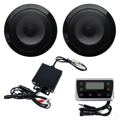 Bluetooth Media Player with 3" Speaker Set