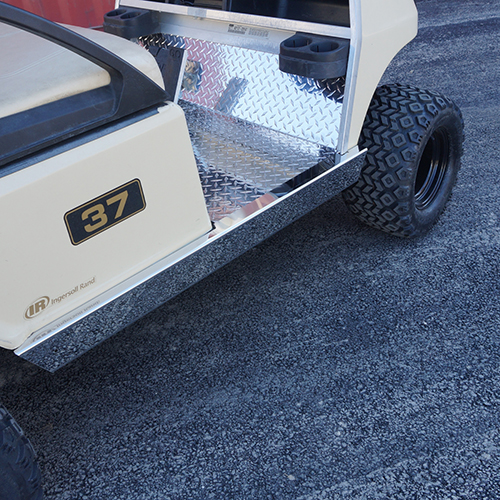 Rocker Panels, Stainless Steel, Club Car