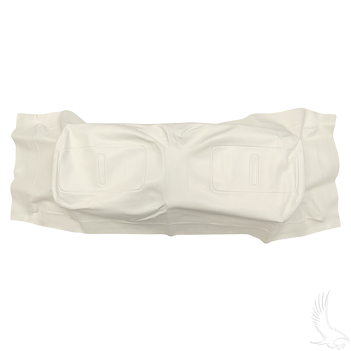 Seat Back Cover, White, E-Z-Go Medalist/TXT