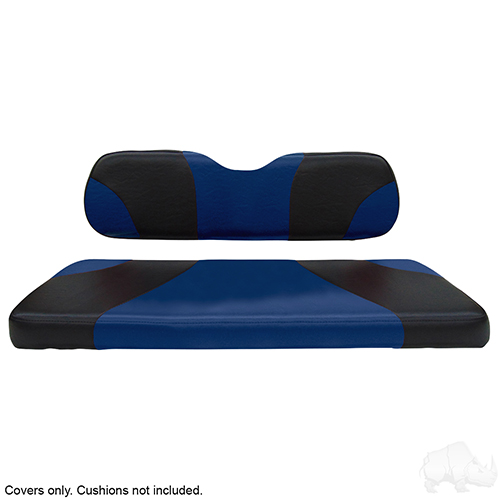 Cover Set, RHOX Rhino Seat, Sport Black/Blue