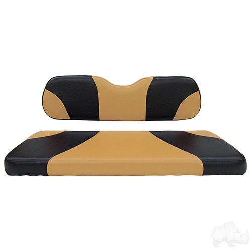 Cushion Set, RHOX Rhino Seat Sport Black/Tan