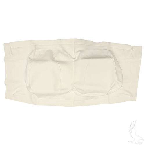 Seat Back Cover, White, Club Car Tempo, Precedent