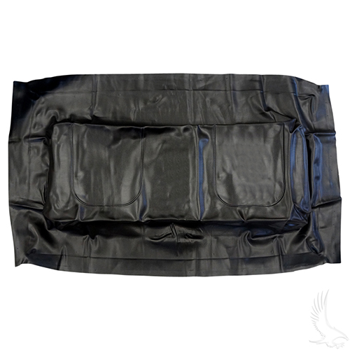 Seat Bottom Cover, Black, E-Z-Go RXV 2016+