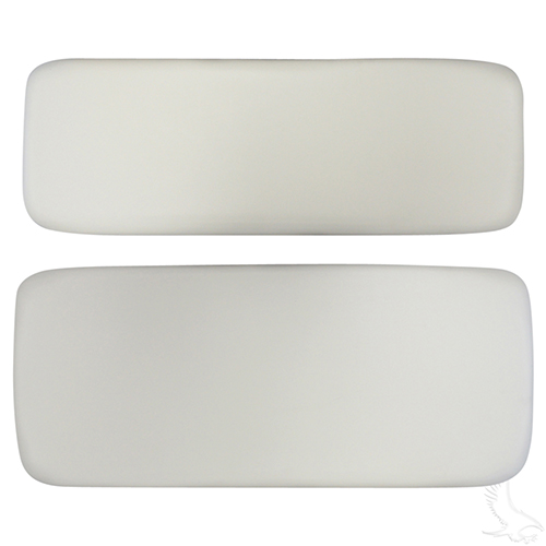 Seat Bench Conversion Kit w/ Hand Rails, White, Yamaha G1 79-89