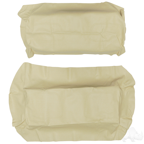 Flip Cover Set, Buff, Club Car DS, Super Saver Seats
