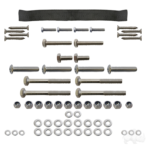 Flip Hardware, Super Saver Seat, Club Car DS