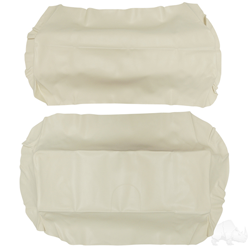 Flip Cover Set, Oyster, E-Z-Go RXV, Super Saver Seats