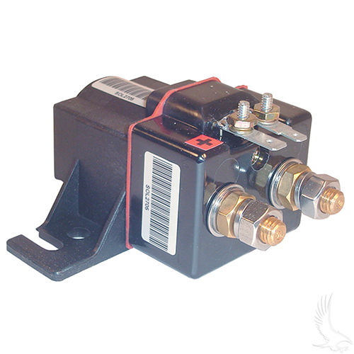 Solenoid, 48V 4 Terminal Copper, Club Car Electric 95+